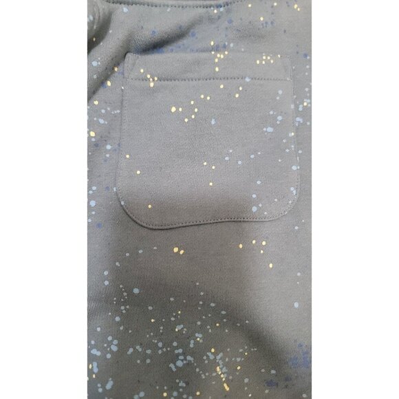 Champion Kida Blue Splatter Print Shorts Medium Comfortable & Stylish Lounge Wea - Picture 7 of 8